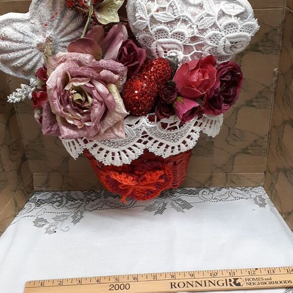 Hand made Cupids hanging basket of love. - Picture 9 of 9